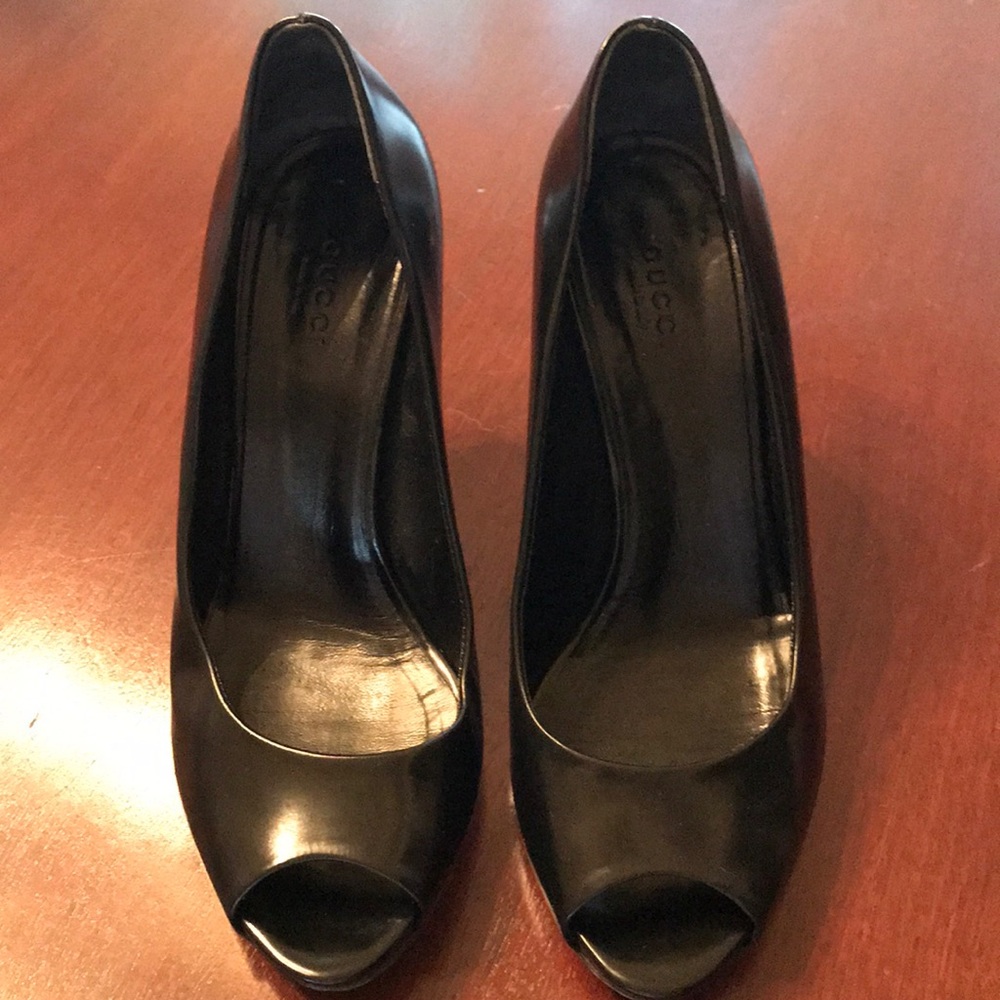 Authentic Gucci Black Heels